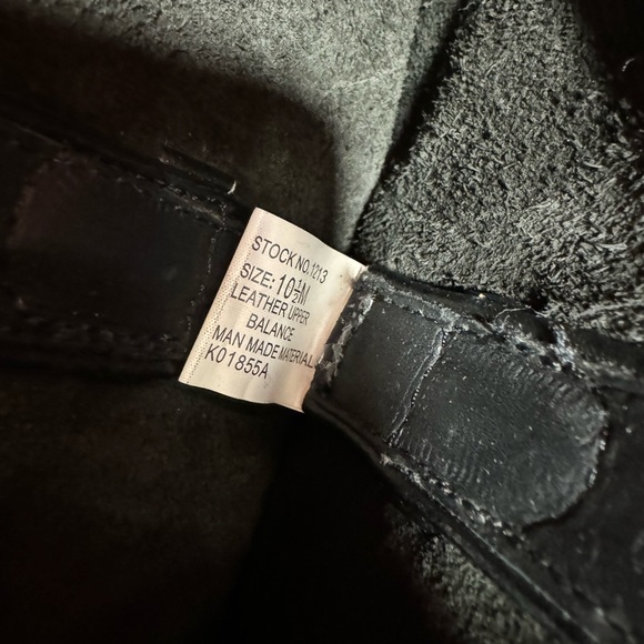 Durango steel-toed black men’s work boots. Size 10.5 med. New. Leather - Picture 6 of 7